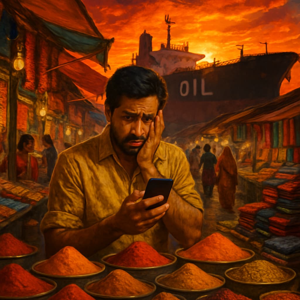 India's Crude Oil Import Bill Jumps 48% to $74.8 Billion as Hormuz Crisis Keeps Prices Above $90