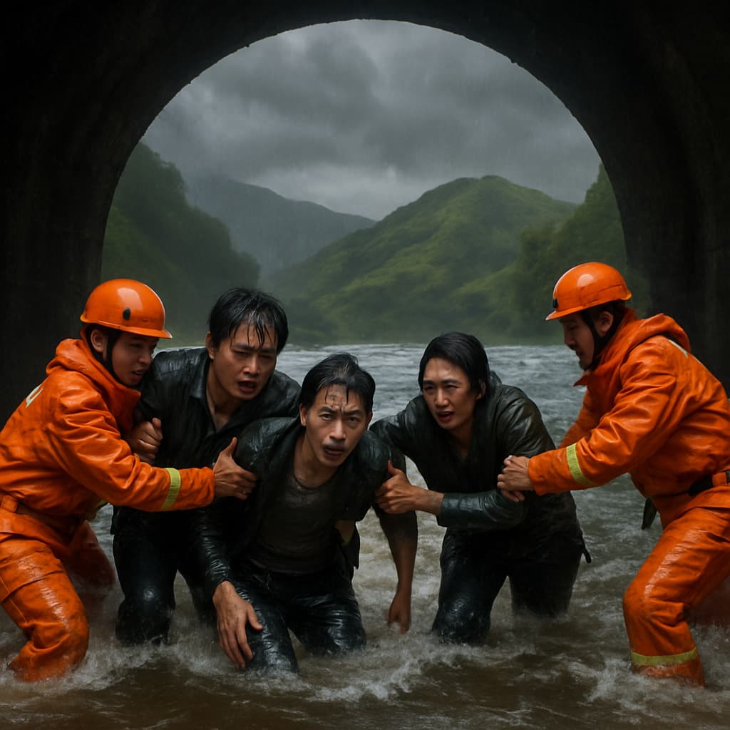 Two Pulled Alive From Trishuli Tunnel as India Confirms 275 Nationals Missing in Nepal Flood Disaster