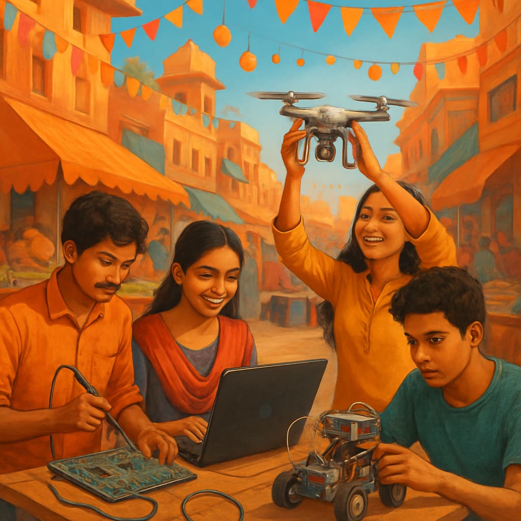 Empowering the Next Generation: PM Modi's Call for a Developed India