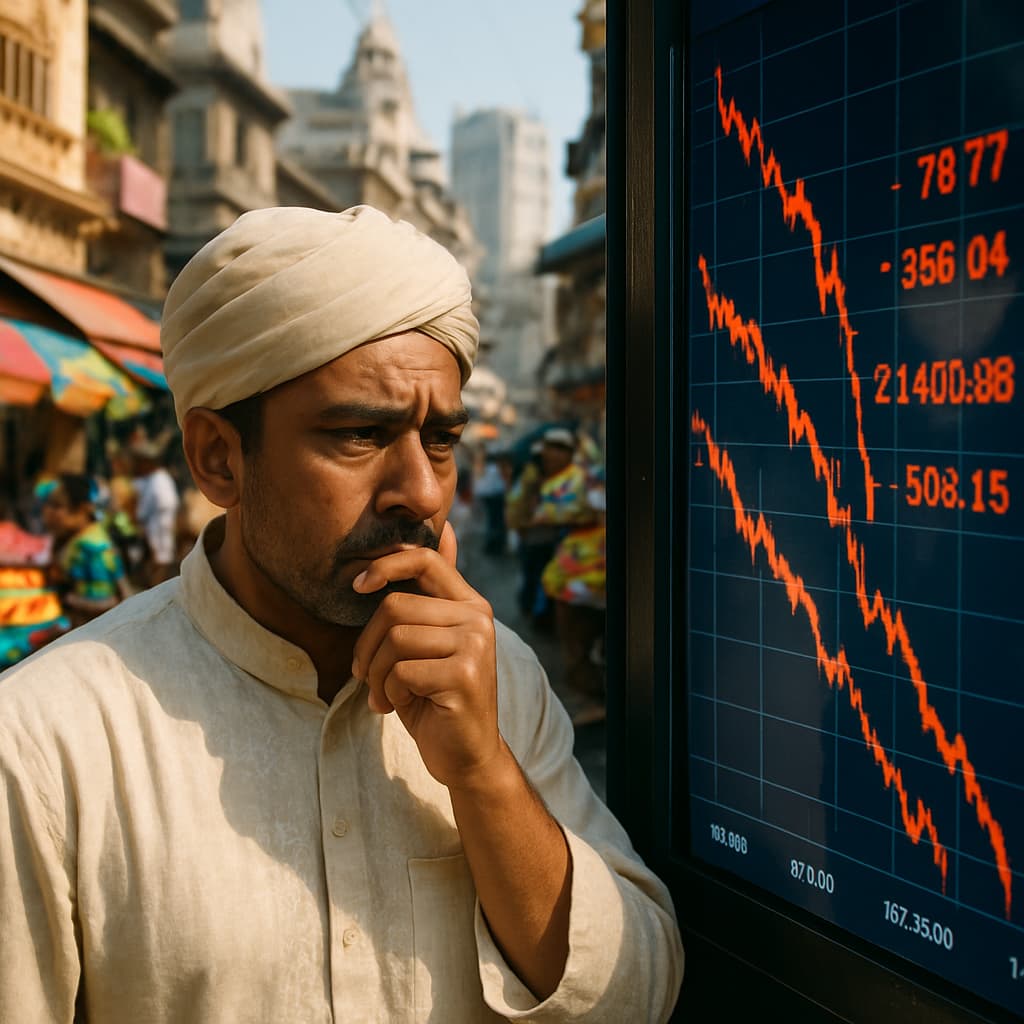 Should You Stop Your SIP When the Market Falls? What the Data Actually Shows