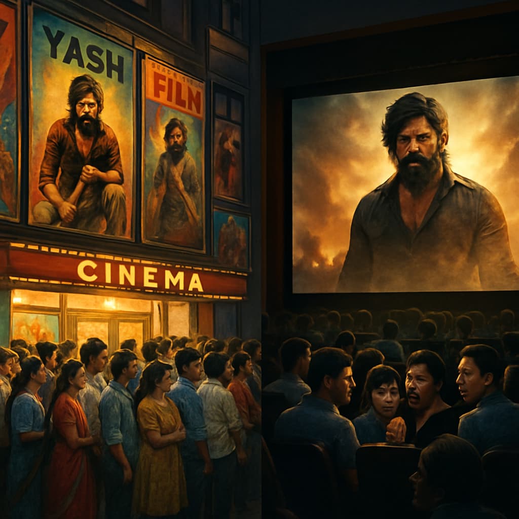 Yash's 'Toxic' Crosses ₹214 Crore in Five Days, But a ₹101 Crore Opening Gives Way to a Steep Slide